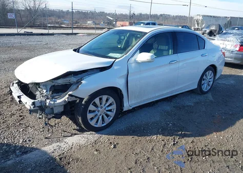 2014 Honda Accord Ex-L V-6 from USA, damaged, VIN 1HGCR3F85EA028347